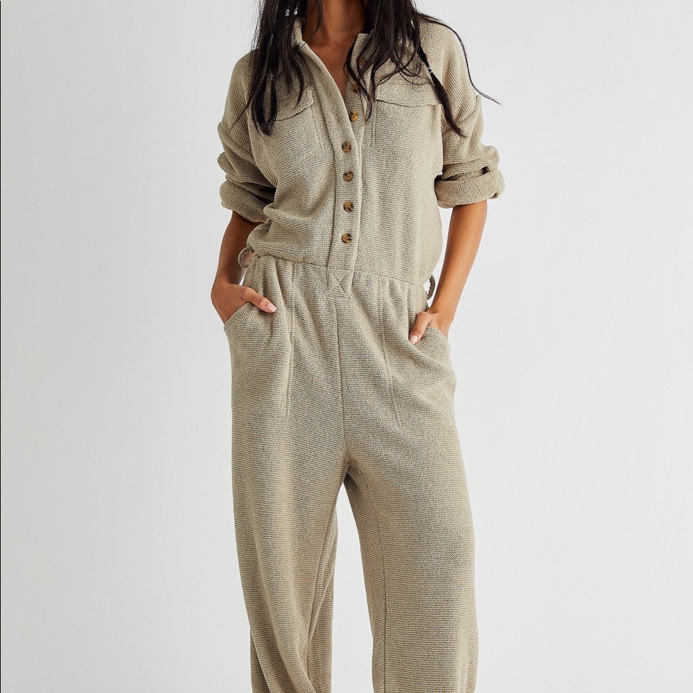 NWT Free People Ride or Die Jumpsuit